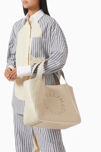 Logo Tote Bag in Eco Alter Mat