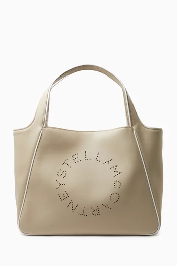 Logo Tote Bag in Eco Alter Mat