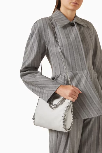 Mini Falabella Tote Bag in Eco Shaggy Deer