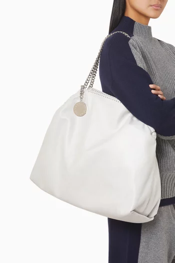 Falabella Drawstring Bag in Eco Shaggy Deer