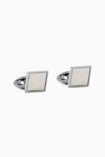 Cufflinks in Mother of Pearl