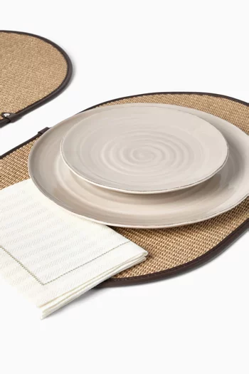 Raffia-effect Placemat, Set of 2