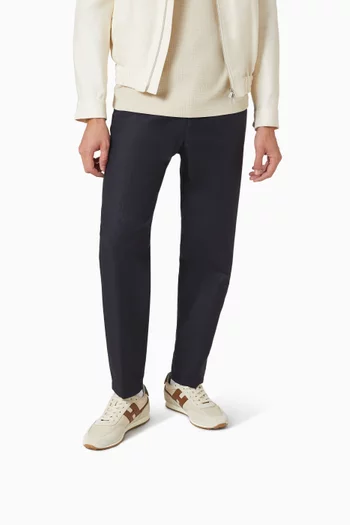 Athletic Sneakers in Suede