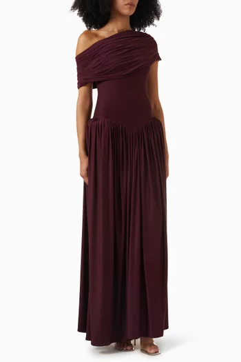 Abine One-shoulder Dress