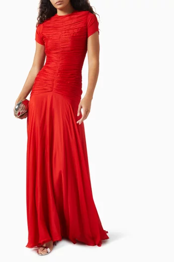 Natalia Ruched Gown