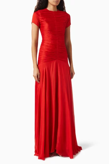 Natalia Ruched Gown