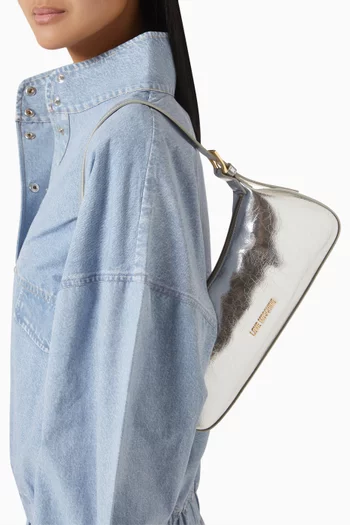 Smart Daily Shoulder Bag in Leather