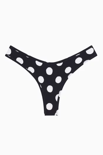Lulu Polka-dot Bikini Briefs