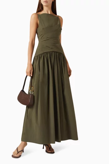 Campbell Square Neck Maxi Dress
