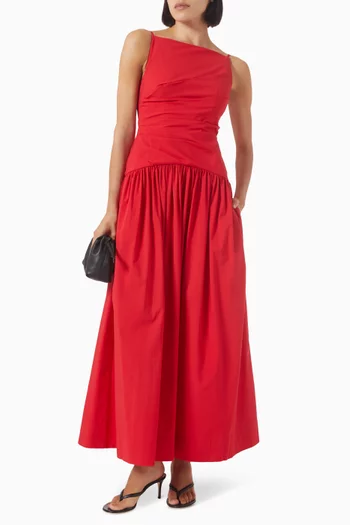 Campbell Square Neck Maxi Dress