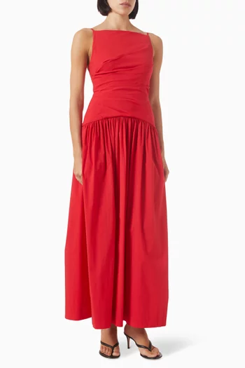 Campbell Square Neck Maxi Dress