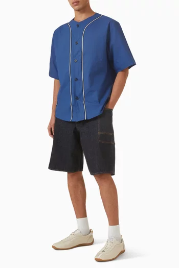 Monkey Fit Shorts in Japanese Denim