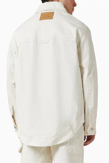 Worker Shirt Jacket in Cotton