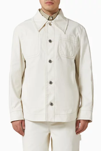 Worker Shirt Jacket in Cotton