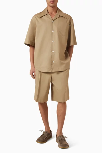 Collar Shirt in Cotton