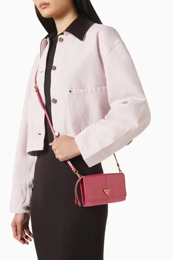 Strap Wallet in Leather