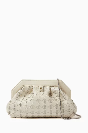 Mini Secret Clutch in Mosaico Leather