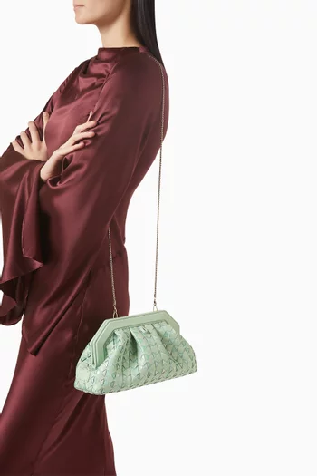 Secret Clutch in Mosaico Leather