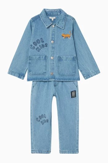 Borris Trousers in Denim