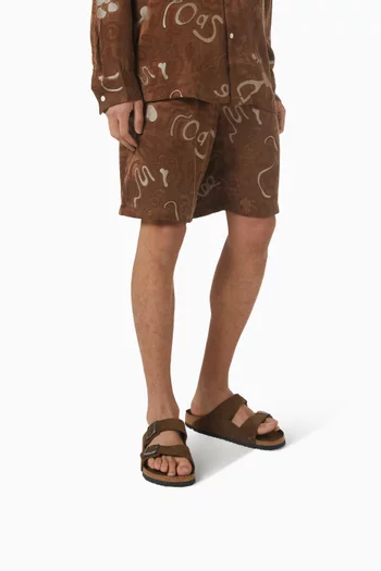 Arizona Sandals in Suede