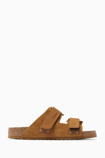 Uji Sandals in Suede & Nubuck