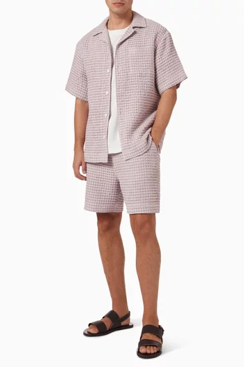 Danni Shorts in Linen-blend