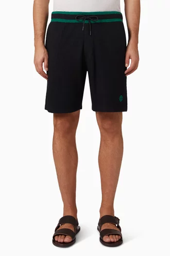 Armas Bouclé Knitted Shorts in Cotton