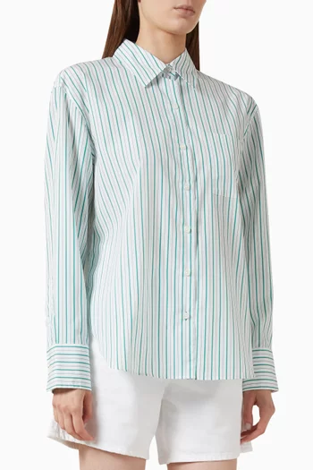 Connie Striped Shirt in Cotton
