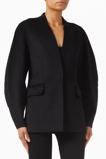 Blazer in Wool & Silk