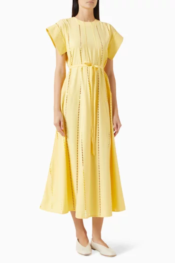 Shell Belted Dress