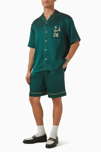 Pyjama Shorts in Silk