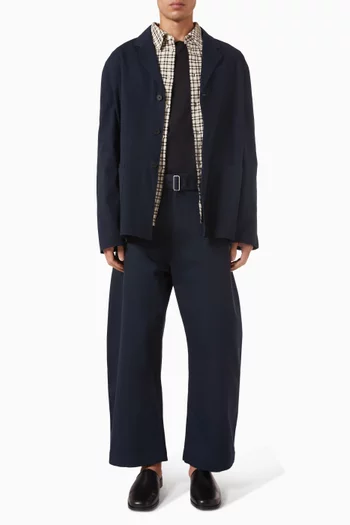 Tailored Jacket in Cotton