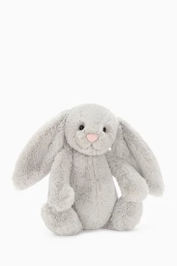 Original Medium Bashful Silver Bunny