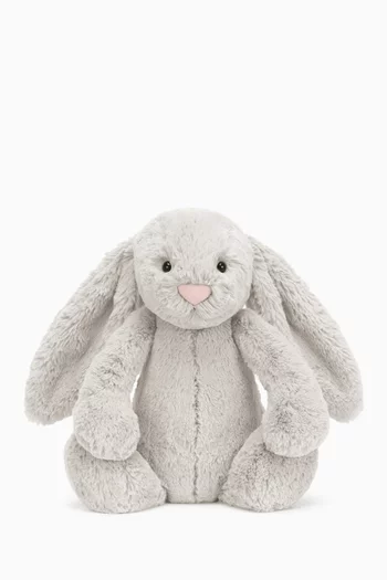 Original Medium Bashful Silver Bunny