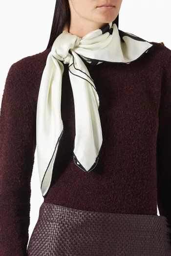 Logo Foulard in Twill