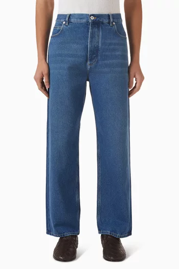 Wide-leg Jeans in Denim