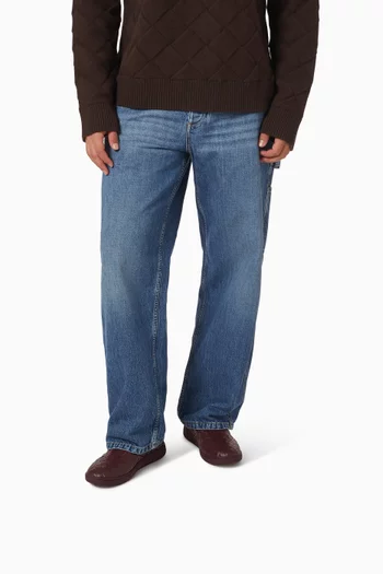Sawyer Slip-on Sneakers in Intrecciato Leather