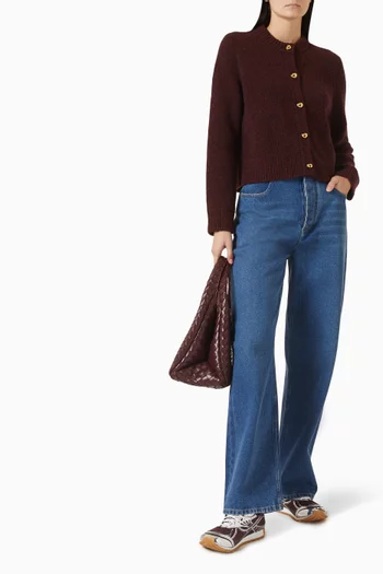 Wide-leg Jeans in Denim