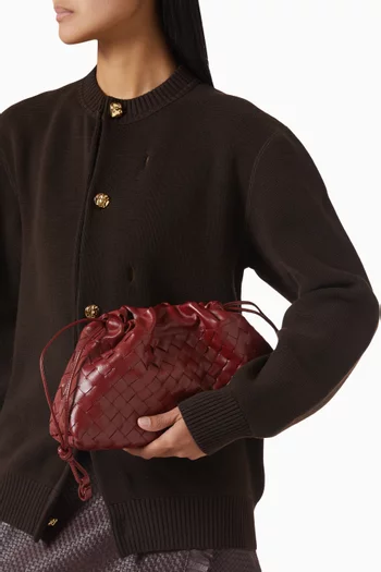 Dustbag in Intrecciato Leather