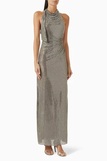 Rhinestone-embellished Dress