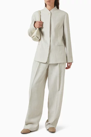 Arcade Jacket in Linen