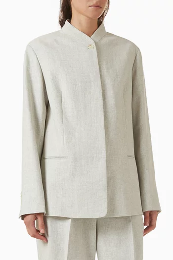Arcade Jacket in Linen