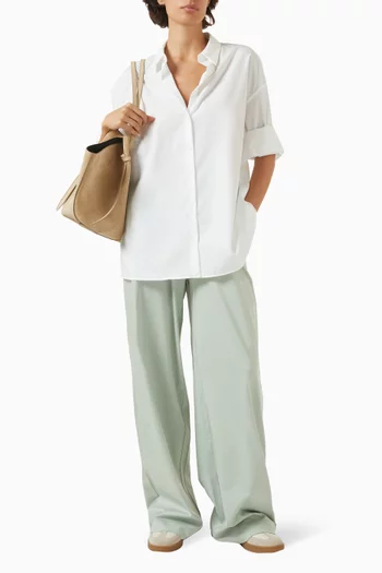 Mica Pants in Mercerised Cotton