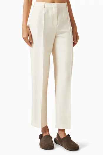 Plaza Pants in Wool-silk