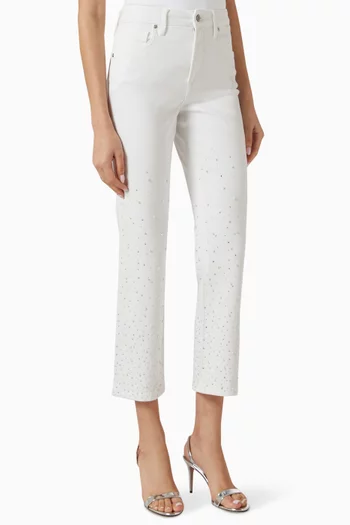 Good Icon Straight-leg Crop Jeans