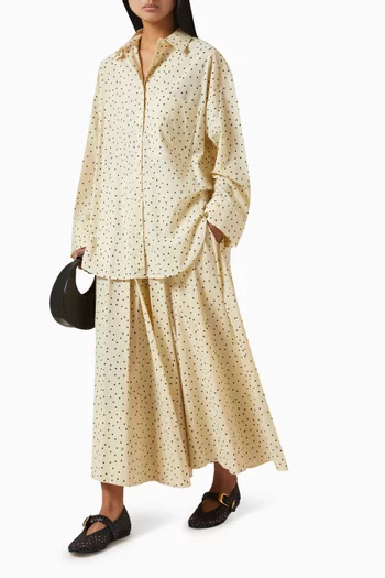 Derris Voile Shirt in Organic Cotton