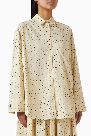 Derris Voile Shirt in Organic Cotton