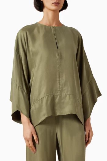 Cicie Blouse in Cupro-blend