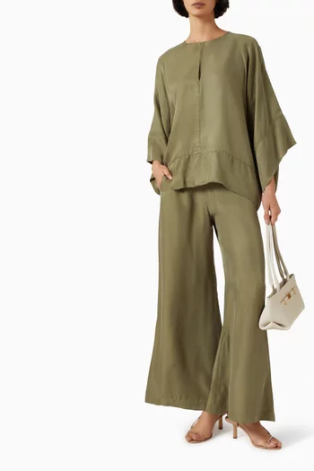Lucee Pants in Cupro-blend