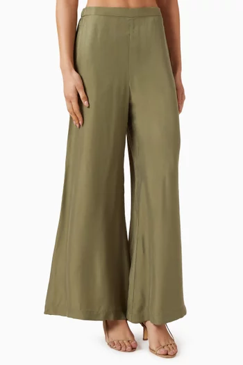 Lucee Pants in Cupro-blend